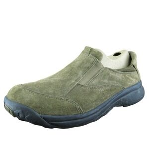 Thom McAn  Women Slip-On Shoes Brown Leather Slip On Size 8‎ Medium